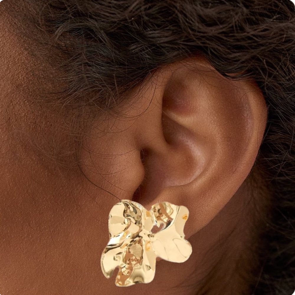 Abstract Stud Earrings